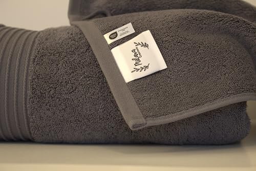 Luxurious Over-the-Counter Cotton Bath Sheet Anthracite 35x70 inches