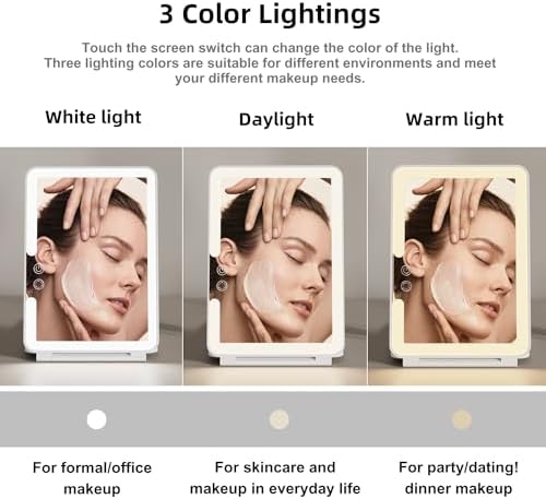 Durable Folding Travel Makeup Mirror