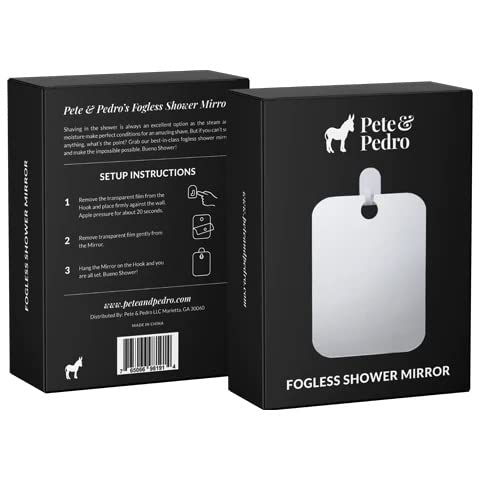 Fog-Free Shave Manscape in the Shower