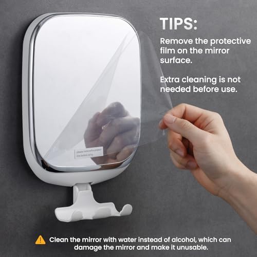 Ergonomic Fog-Free Showers