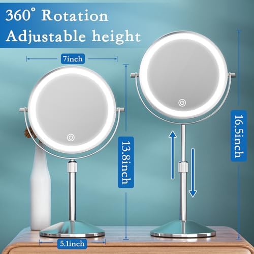 Niuphia Vanity Mirror with Lights