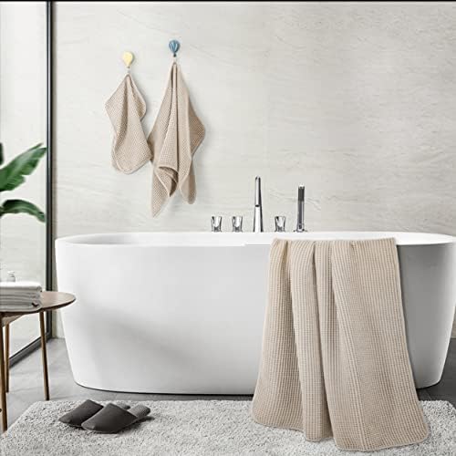 Quick Dry Lint-Free Microfiber Bath Towels Set for Home and Travel