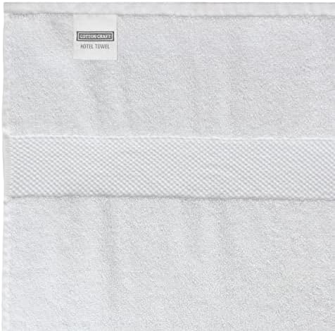 COTTON CRAFT Hotel Spa Luxury Bath Sheet Set - 2 x 40x80