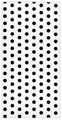 AHOMY Polka Dot 15x30 bath face towels