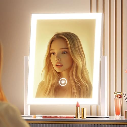 Gvnkvn 152 Smart Vanity Mirror with Touch Control and 10X Magnification
