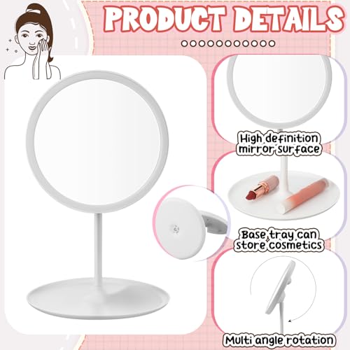 6 Pcs Spa Party Mirror White