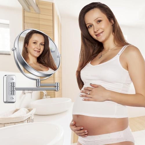 Versatile 7X Magnifying Mirror for Makeup and Shaving