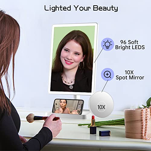 Charm MakeUp Vanity Mirror with Lights for Women