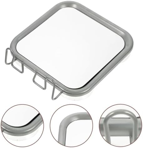 Nolitoys Portable Fogless Shower Mirror with suction cups