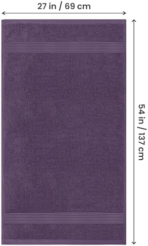 Utopia Premium Cotton Bath Towels Set 27x54