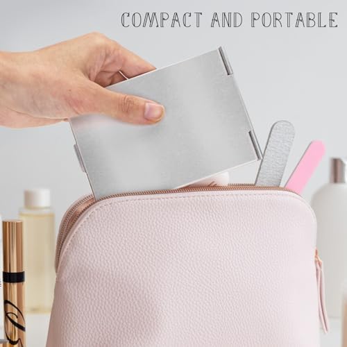 G2PLUSPortable Folding Vanity Mirror for Travel and Grooming