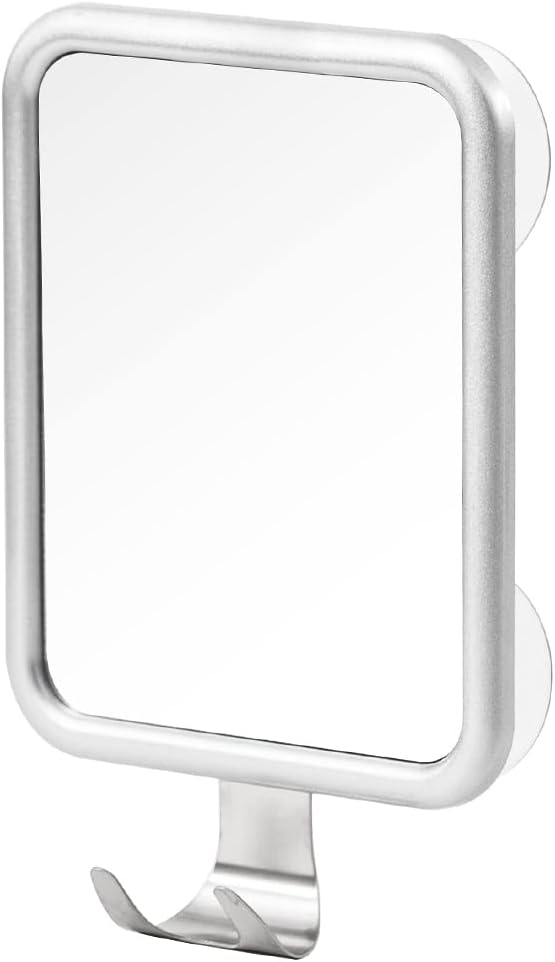 Luxury Fogless Shower Mirror for Shaving Compact Easy to Use
