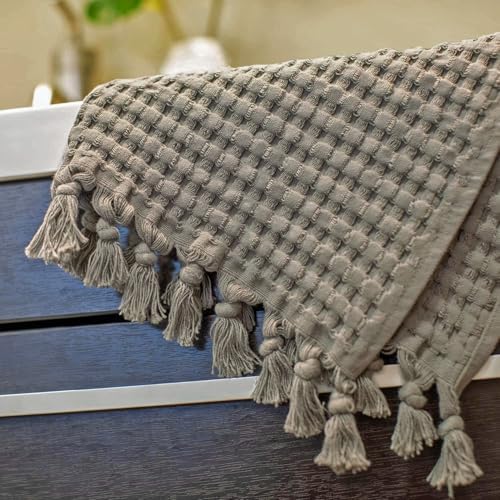 GILDEN TREE Modern Stone Waffle Towels 20x35 2 Pack