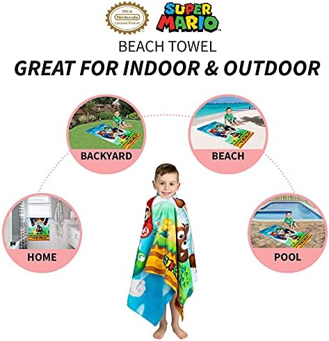 Franco Super Mario Beach Towel