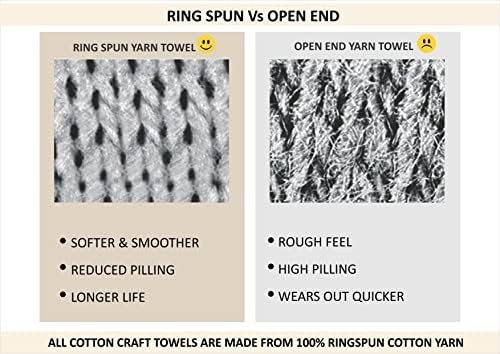 COTTON CRAFT - Ultra Soft Luxury Bath Towels