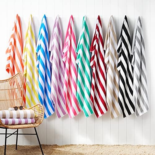 24-Piece Over-sized Soft Quick-Dry Terry Beach Towels Set