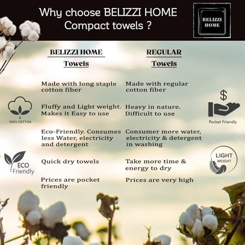 Beli Belizzi Home 6pcs Ultra Soft Cotton Towels Set