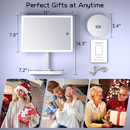 Charm MakeUp Vanity Mirror with Lights for Women