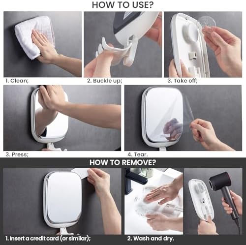 Ergonomic Fog-Free Showers