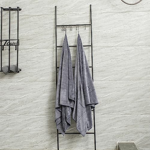 JML Microfiber Bath Towels - Oversized Soft Fast-Drying