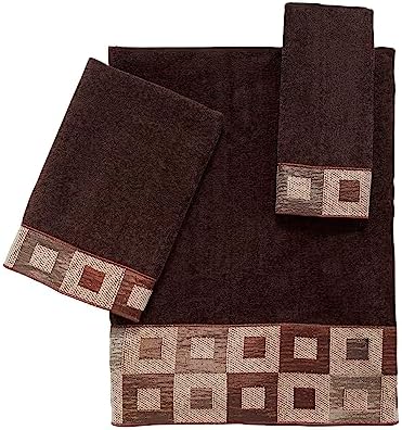 Avanti Linens Precision Collection Fingertip Mocha Pack of 2