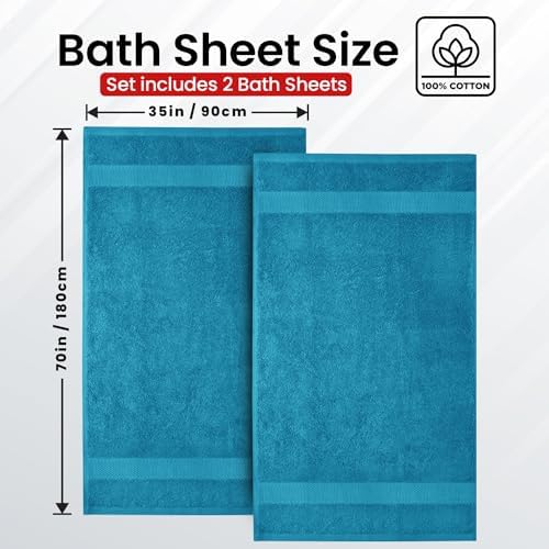 Luxury bath towels Soft Absorbent 35x70 100 cotton