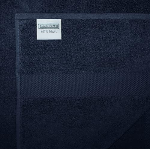 COTTON CRAFT Luxury Bath Sheets - 2-Pack
