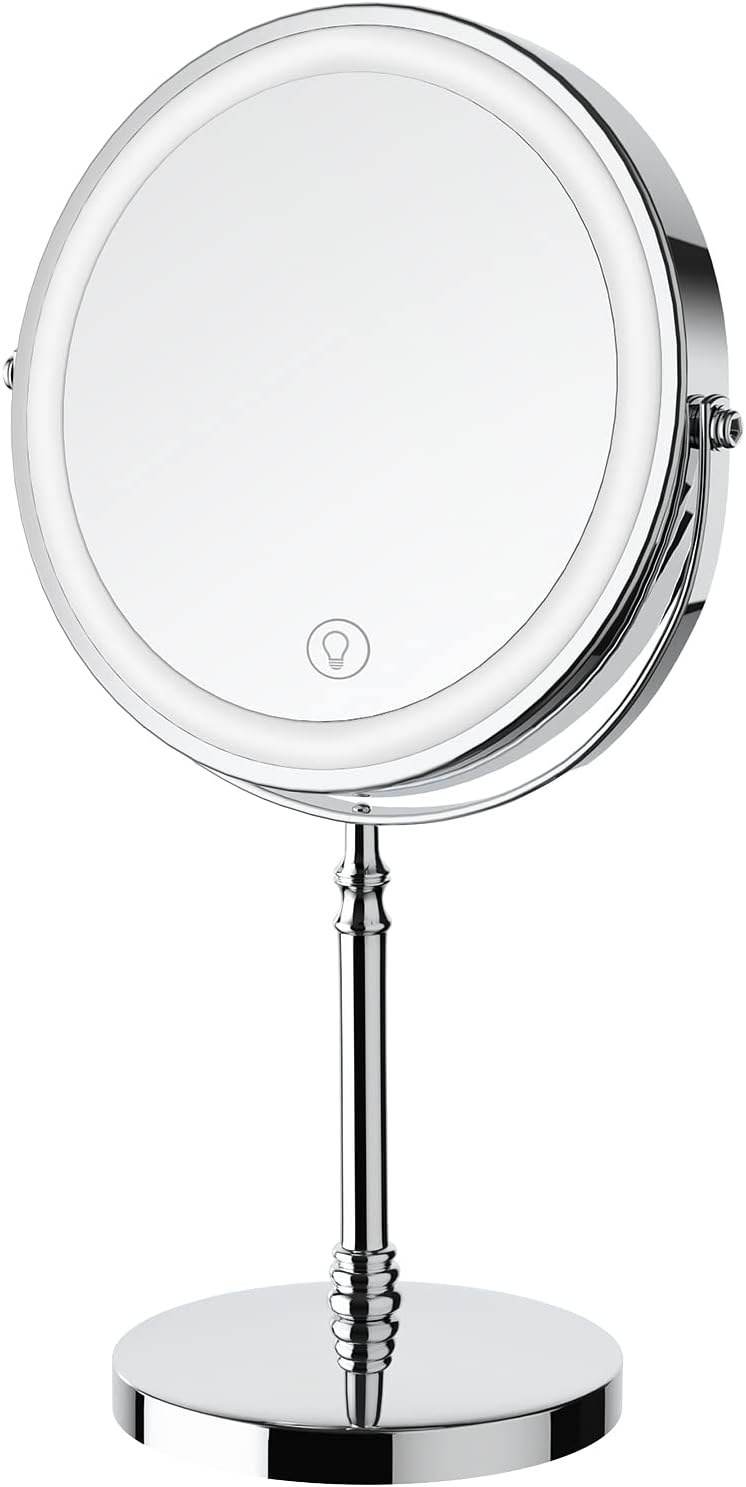 Lighted Makeup Mirror Charged