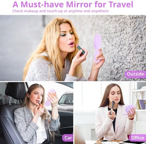 Travel Compact Magnifying Makeup Mirror
