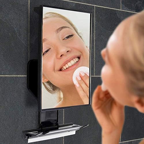 Toilet Tree BostaShowerFixer - Anti-Fog Adjustable Shower Mirror for Bathroom