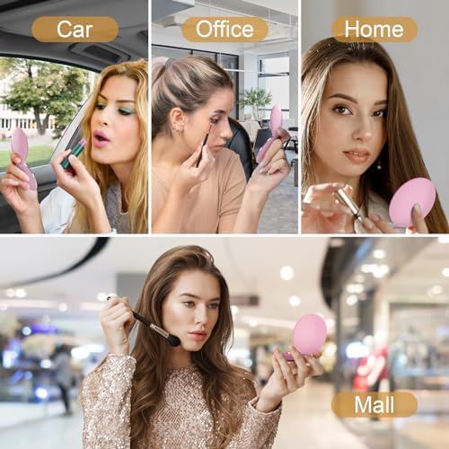 Compact Mirror with Light