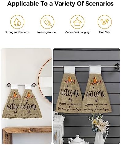 Fall Kitchen Hand Towels 2-Pack