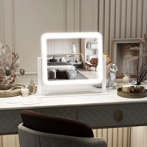 Stylish Vanity Mirror with Smart Lighting for MakeUp