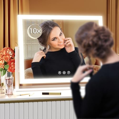 Gvnkvn Lighted Makeup Mirror