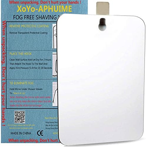 Fogless Shower Mirror by XoYo