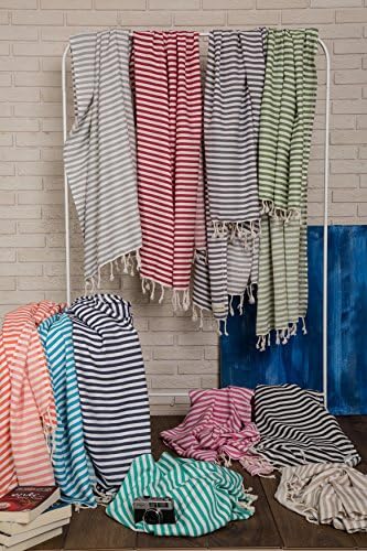 Bersuse Beach Towels - Soft Cotton Set of 6 37x70 inches