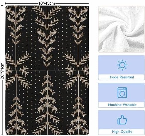 Christmas Tree Snow Absorbent Kitchen Towels