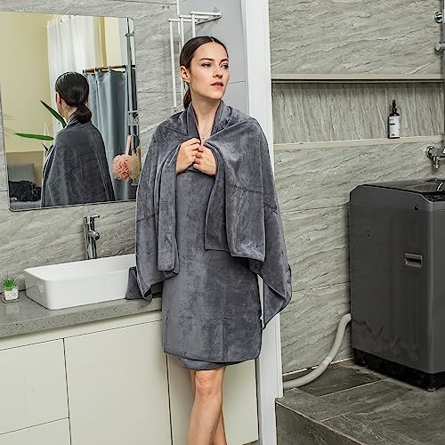 JML Microfiber Bath Towels - Oversized Soft Fast-Drying
