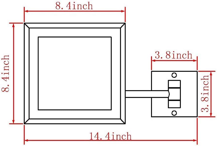 Wall-Mounted Vanity Mirror 85