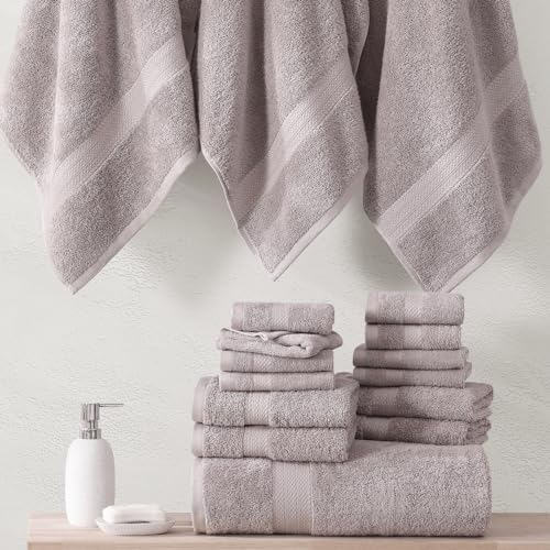 Luxury Cotton Towels Set for the Bathroom