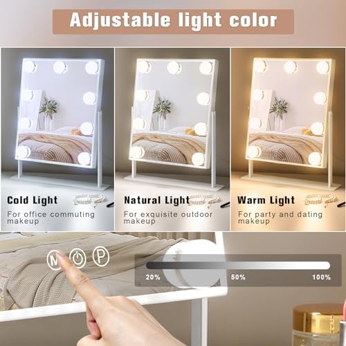 Leishe Hollywood Light Makeup Mirror