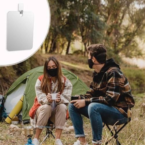 Anti-Fog Shower Mirror for Shaving - Shatterproof Portable Design