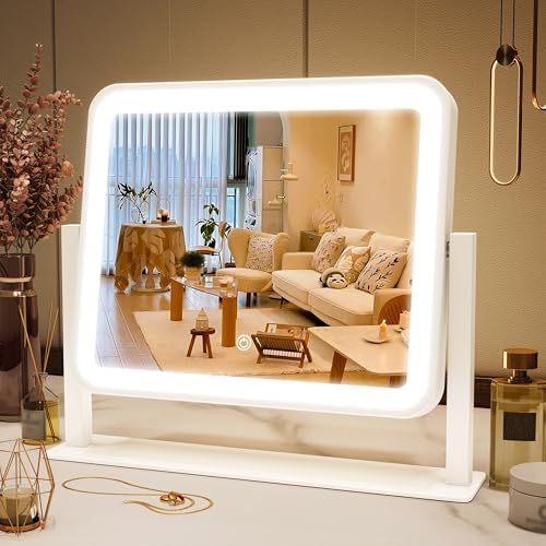 Stylish Vanity Mirror with Smart Lighting for MakeUp