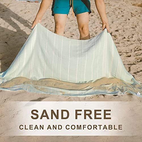 Genovega Luxury Beach Towels - Bulk Set for Beach Pool Gym More