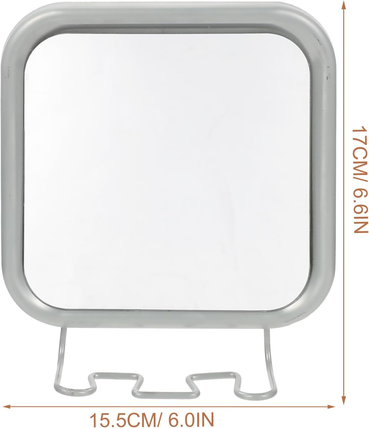 Nolitoys Portable Fogless Shower Mirror with suction cups