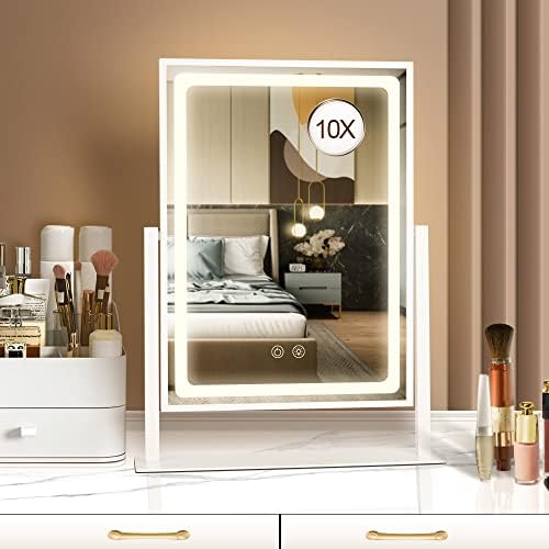 BrightLight Makeup Mirror with Touch Control