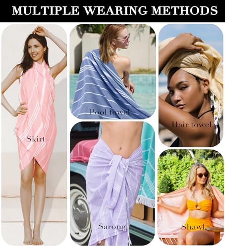 Antfuny Turkish Beach Towels