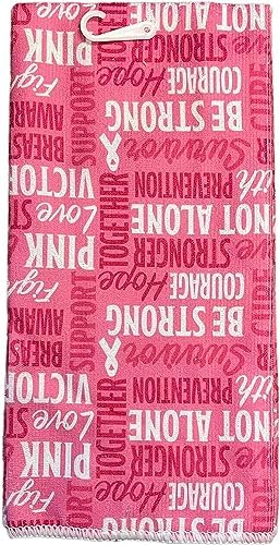 Microfiber Hand Towel Gift Set Breast Cancer Awareness