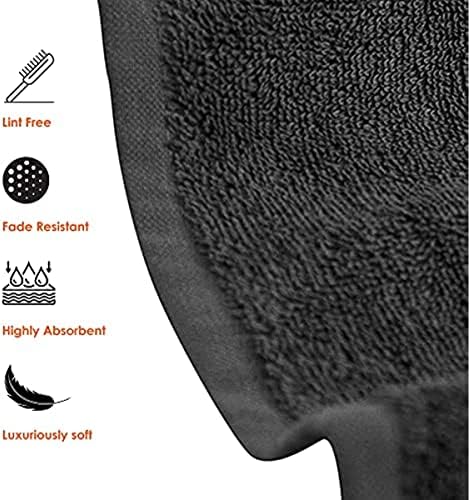 Luxury 100 Cotton Bath Towels for Home Spa Gym Pool Use