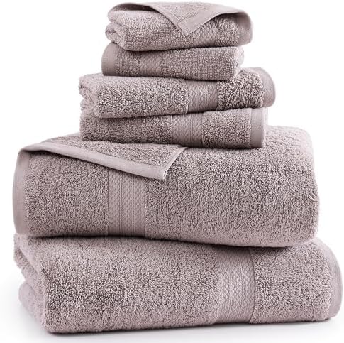 Luxury Cotton Towels Set for the Bathroom